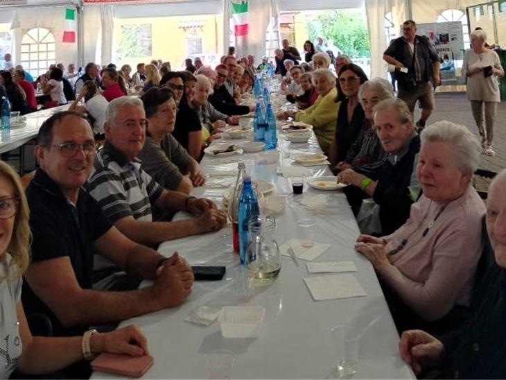 LUNEDI 16 SETTEMBRE: PRANZO DAGLI ALPINI DI CALVENZANO