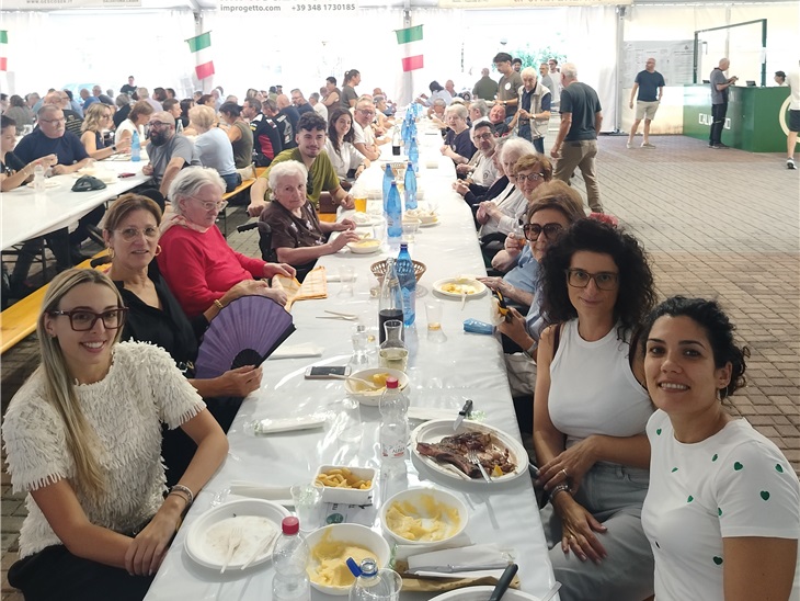 LUNEDI 14 SETTEMBRE: PRANZO DAGLI ALPINI DI CALVENZANO